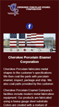 Mobile Screenshot of cherokeeporcelain.com
